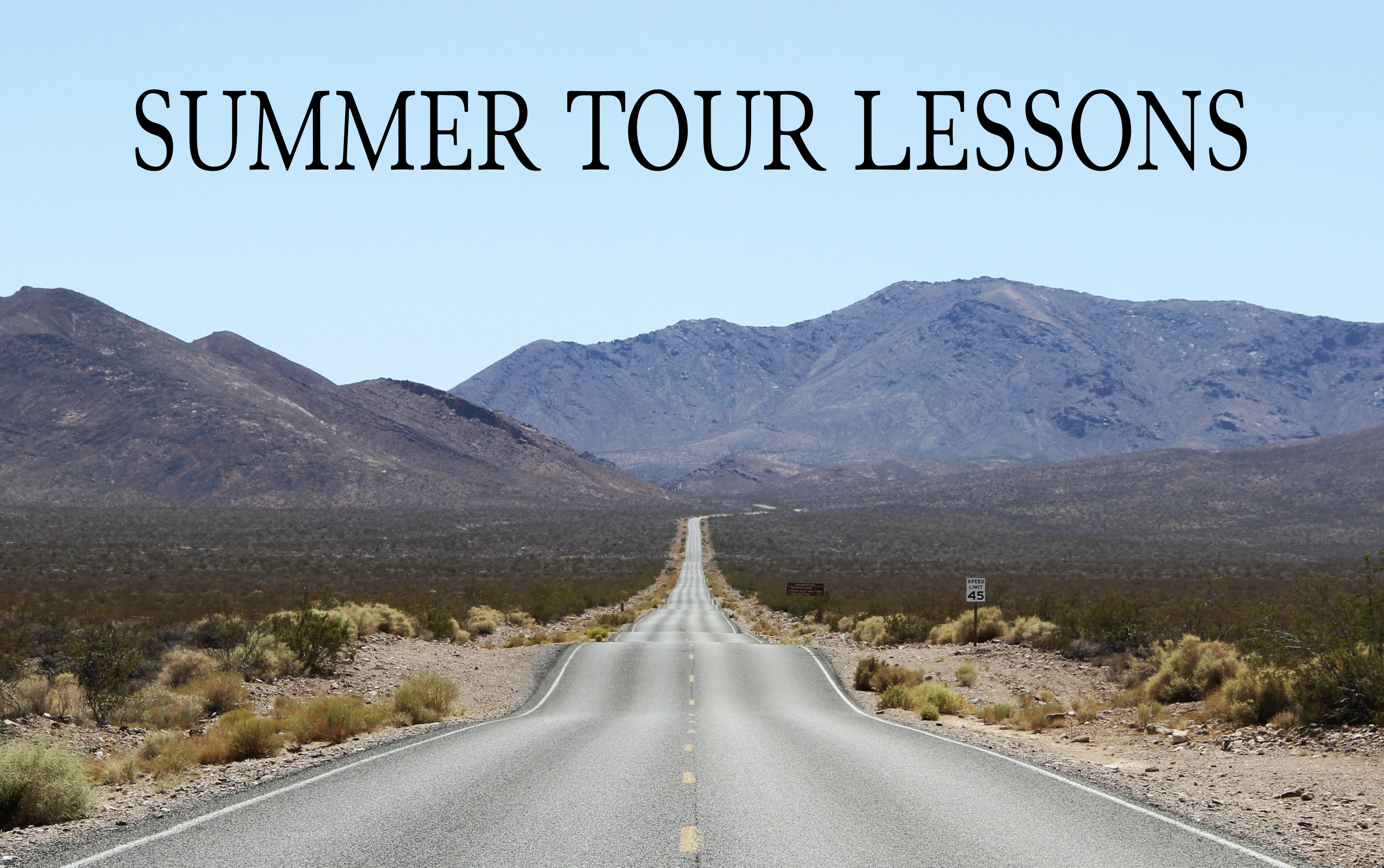 Summer Tour Lessons