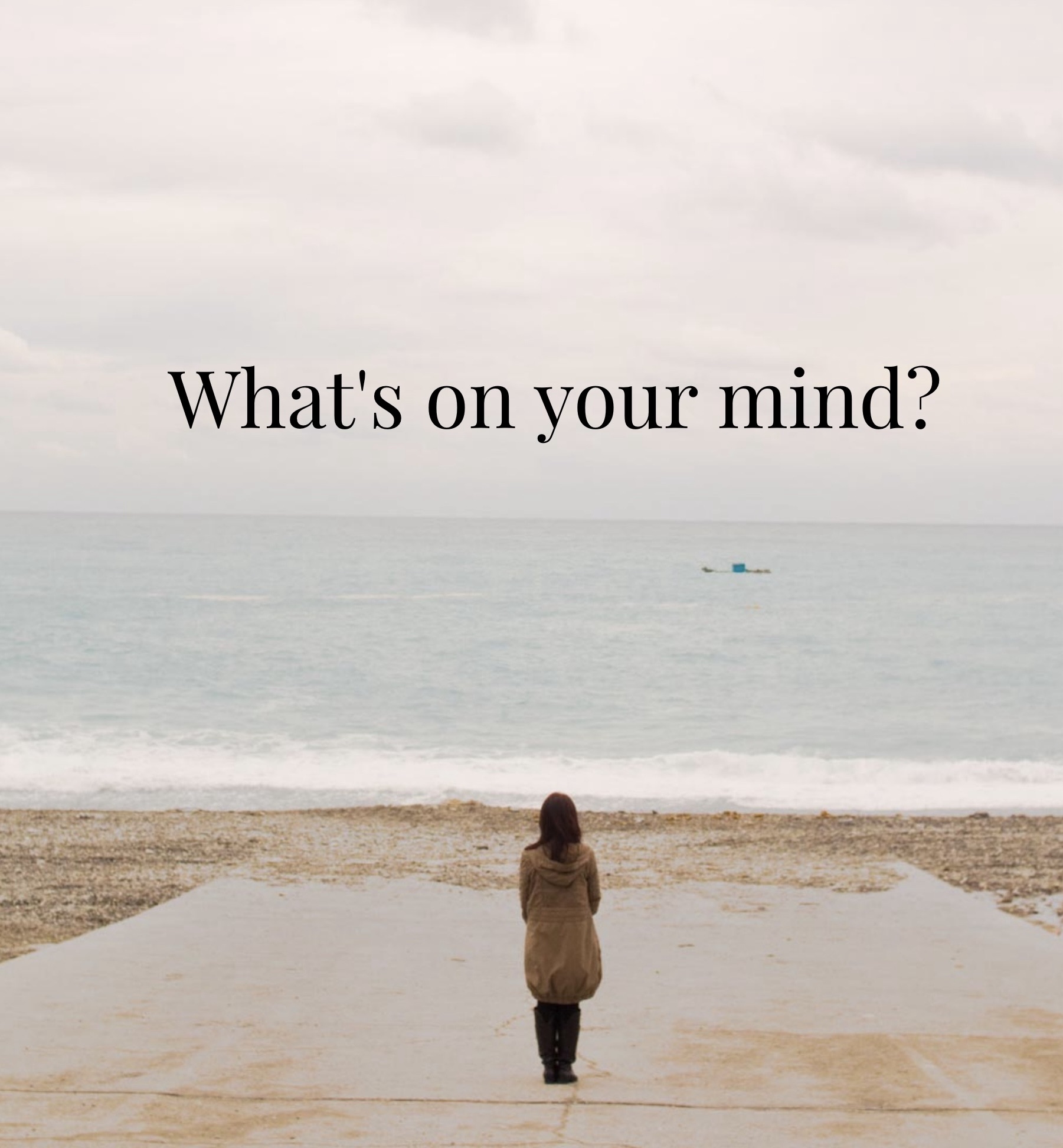 What’s on your mind?
